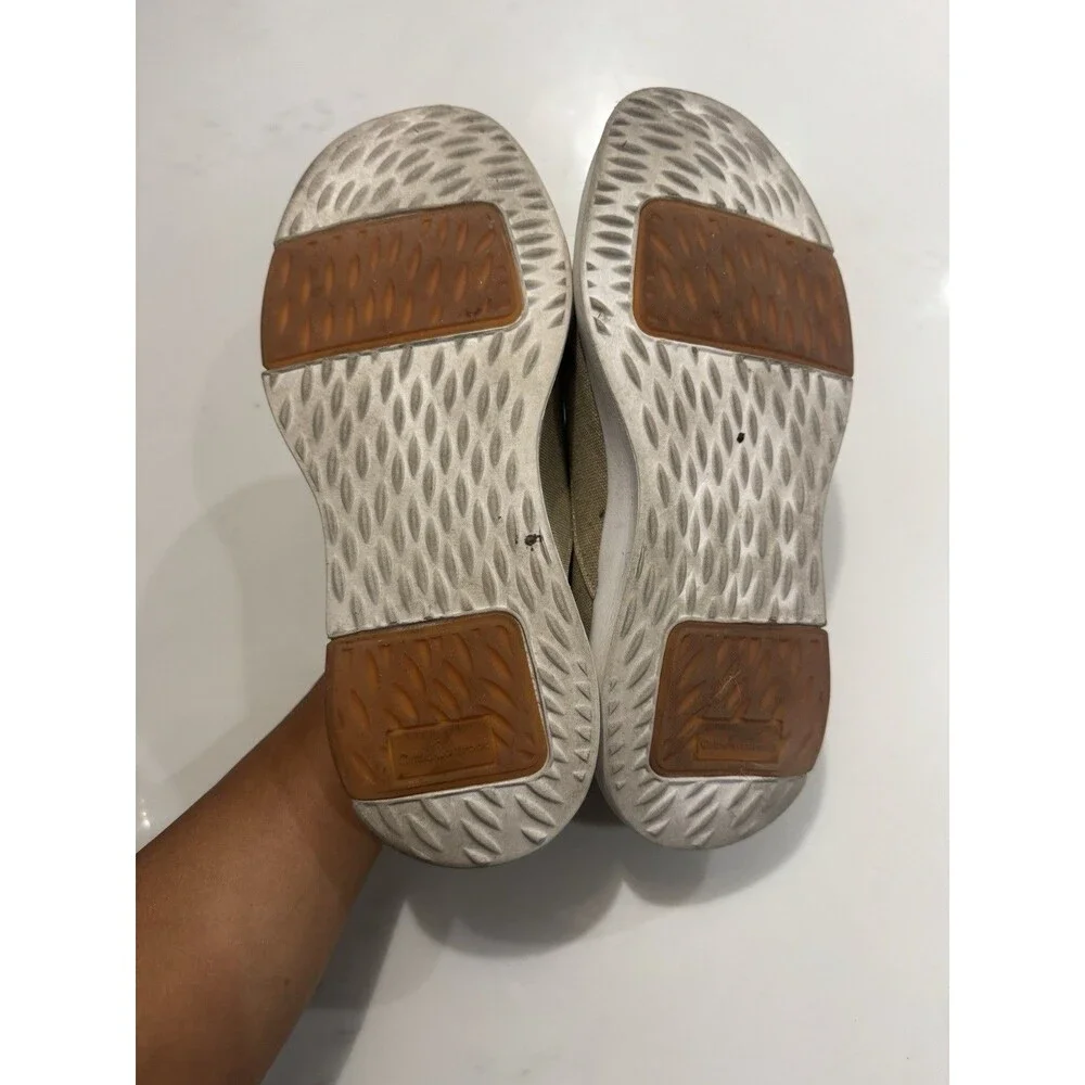Men's OrthoComfoot Beige Loafers Slip-on Size 9 Eu 42